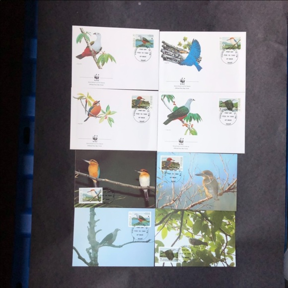 STAMPS Birds of Micronesia rare misprint! - Picture 10 of 15